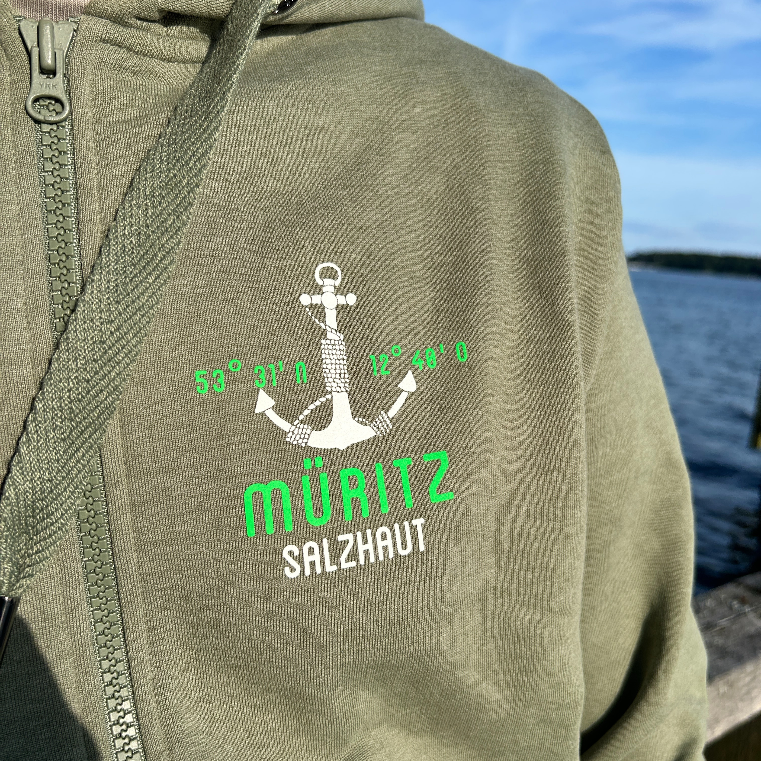 sweatjacke mueritz seagrass