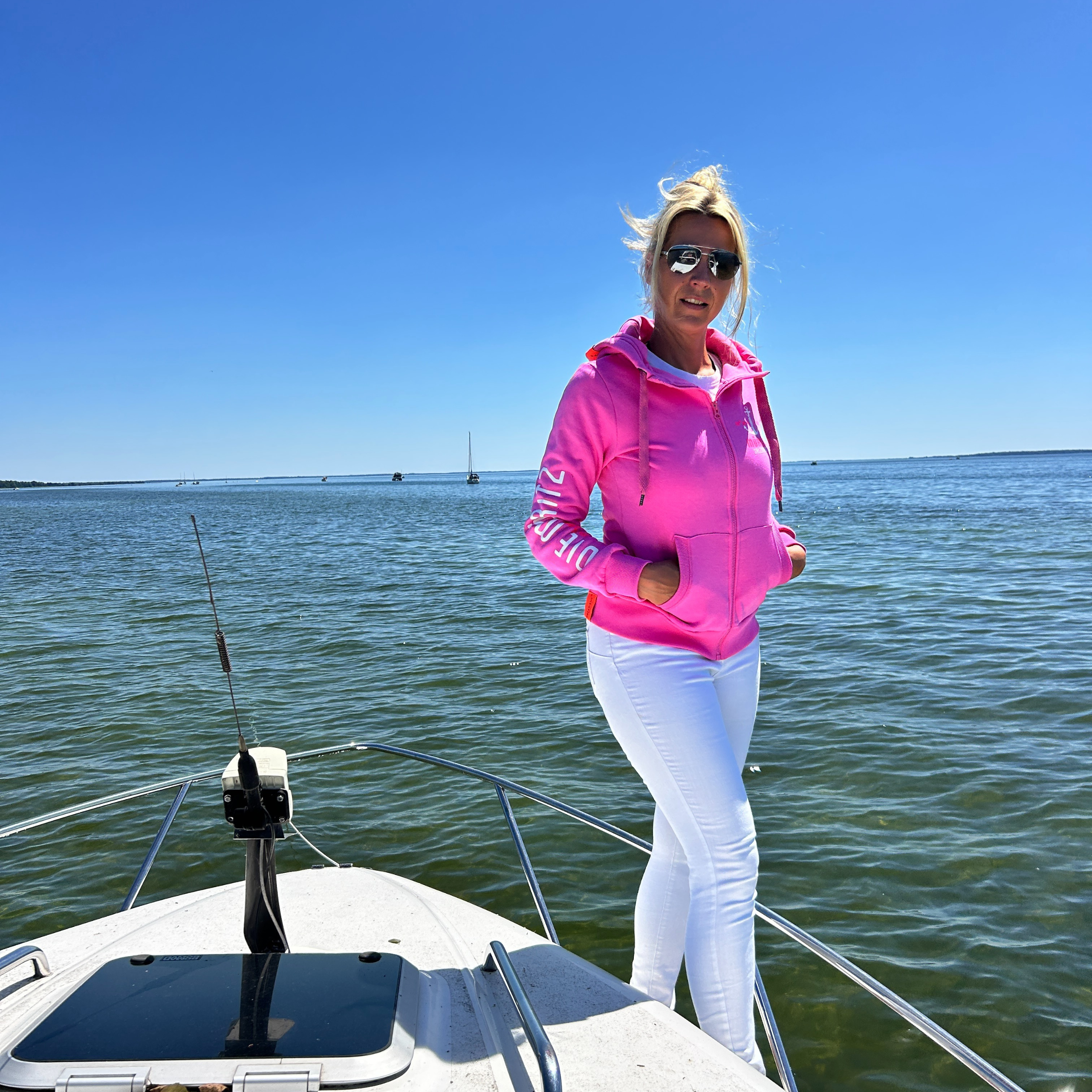 sweatjacke von salzhaut