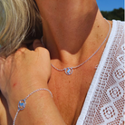 set kette und armband in silber