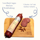 Rindersalami bio mit Chili und Paprika
